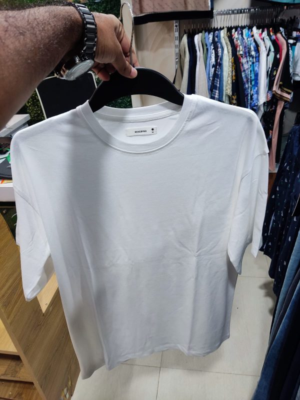 Export Cotton Drop Shoulder T-Shirt